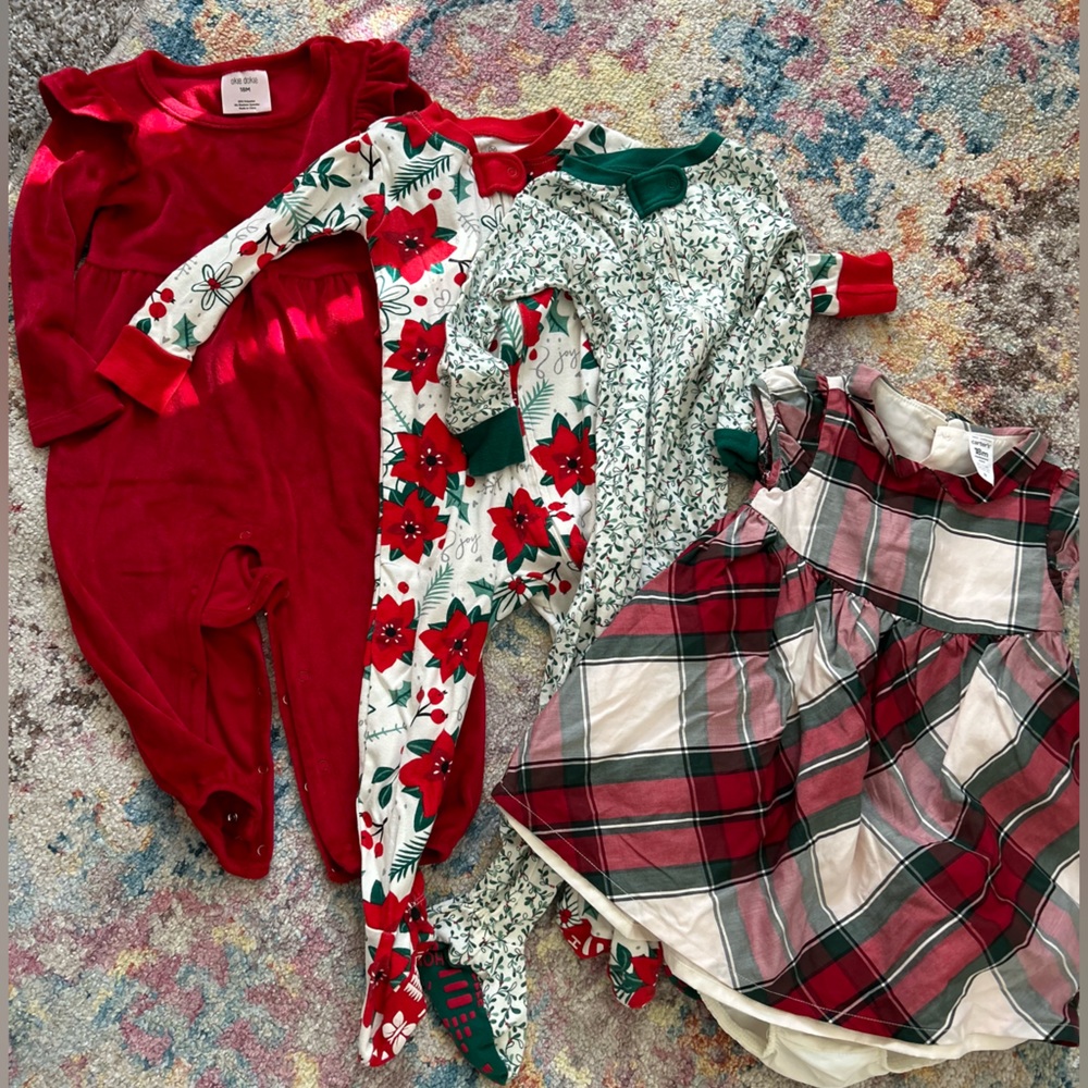 Christmas bundle outfits size 18 months